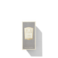 Medium grey box with a cream and gold label containing the Oud & Cashmere Room Fragrance.