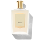 A white perfume bottle with a gold cap and a label that reads "Fragrance Customisation" by Floris London, showcasing the elegance of personalized perfume.