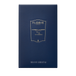 A navy blue rectangular box labeled "Floris London 71/72 - Eau de Parfum," a bespoke fragrance inspired by Jermyn Street men's style.