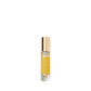 A small glass bottle of Floris London’s Bergamotto di Positano Eau de Parfum holds yellow liquid with a fresh, vibrant unisex bergamot scent.