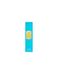 A blue rectangular box with a yellow Floris London label displays Bergamotto di Positano Eau de Parfum, 10ml (0.34 US fl oz), on a white background.