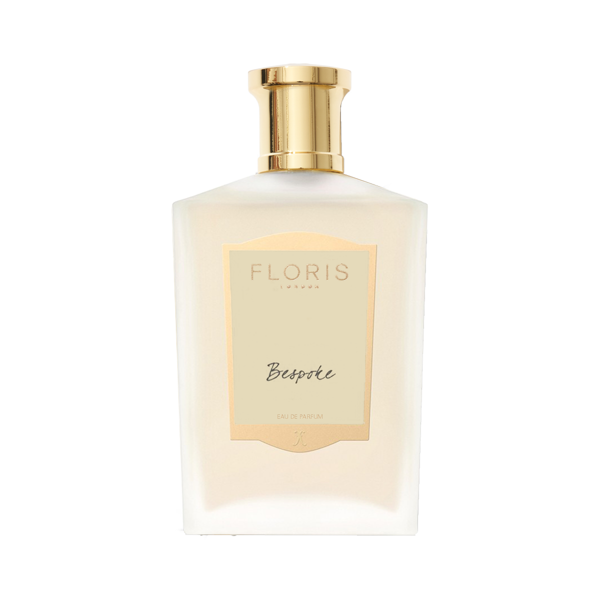 A white Floris London bottle labeled "Fragrance - Customisation Replenishment 100ml" is ideal for a personalised scent or special gift message.