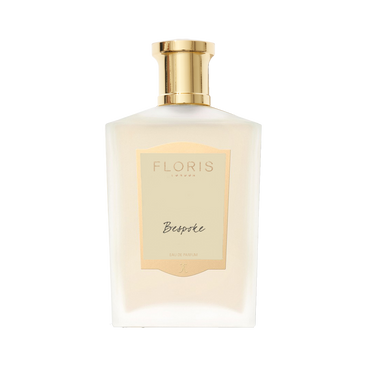A white Floris London bottle labeled "Fragrance - Customisation Replenishment 100ml" is ideal for a personalised scent or special gift message.