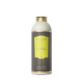 A bottle of Floris London's Cefiro Fragrance Powder with a yellow and brown label offers a refreshing citrus floral scent.