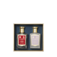 The Floris London EU Cherry Blossom Duet gift set features two fragrances in gold-capped bottles, beautifully boxed for a luxurious presentation.