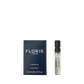 A 2ml Floris London Chypress - Eau de Toilette sample vial with floral chypre notes appears next to its elegant blue box.