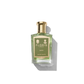 50ml Clear glass bottle with gold spray top and Green Elite label