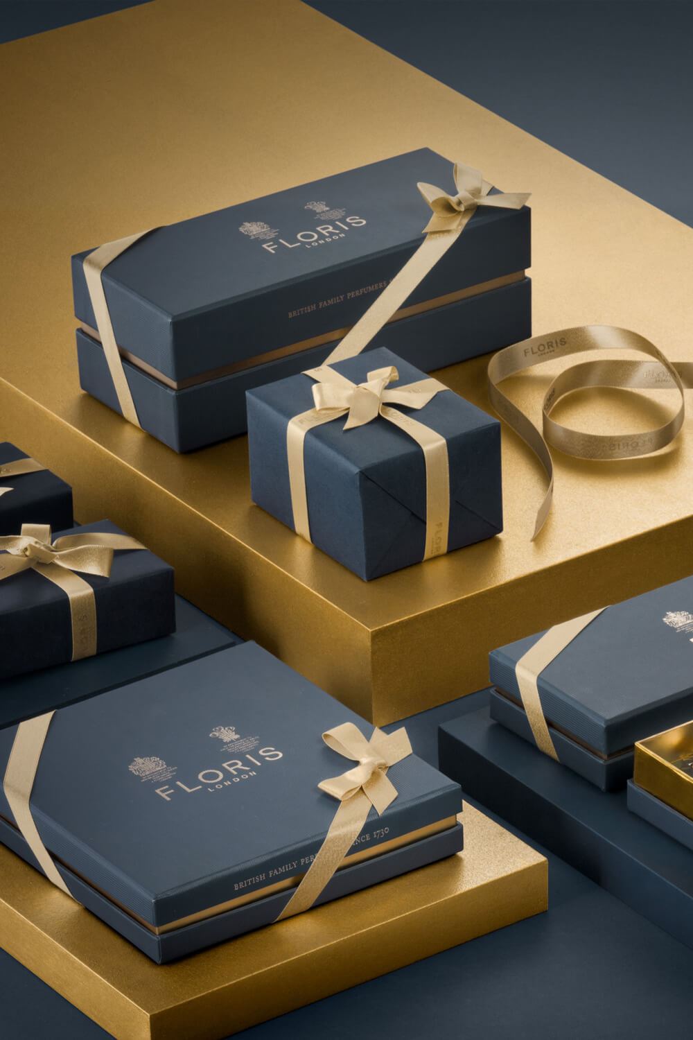 Opened Gift Box Gold Ribbon Smartphone Stock Photo 2117465348 | Shutterstock