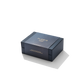 A closed, dark blue rectangular gift box with "Floris London EU" in gold text on the lid, perfect for showcasing 'The Perfumer's Collection,' placed against a white background.