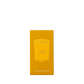 A yellow box of Floris London Golden Amber - Eau de Parfum, a refined floral scent with English Rose, stands upright against a plain white background.