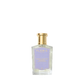A clear glass bottle of Floris London Night Scented Jasmine Eau de Toilette, with a seductive Mediterranean floral scent, against a plain white background.