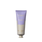 A tube of Floris London EU Night Scented Jasmine Hand Treatment Cream with a lavender and beige design stands upright with a screw cap on white.