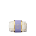 Floris London Night Scented Jasmine - Luxury Soap: a wrapped bar with purple and gold label, made with gentle vegetable base and shea butter.