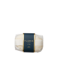 A wrapped bar of Floris London No. 89 - Luxury Soap with a dark blue and gold label is displayed on a white background.