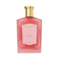 A Floris London Rose - Mouthwash in a frosted pink bottle with a gold cap and label is shown on a white background.