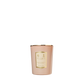 A Floris London Sandalwood & Patchouli candle with a gold label is displayed against a plain white background.