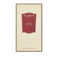 A beige and tan box of Floris London Santal Eau de Toilette, a men’s woody amber scent, 100ml (3.38 US fl oz).
