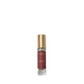 A small clear glass bottle of Floris London Santal - Eau de Toilette with gold cap and red label, shown on a white background.