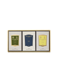The Floris London Soap Collection | For Him: a boxed set of three shea butter soaps, inspired by classic men’s scents—an ideal gift.