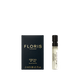 A 2 ml Floris London Special No. 127 Eau de Toilette sample vial, a citrus floral scent, displayed with its black and gold box.