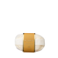Stephanotis Soap by Floris London EU: a white, finely milled fragranced soap in clear plastic with a gold label and white band, on a plain background.
