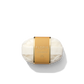 A bar of Stephanotis Soap by Floris London EU, wrapped in clear plastic with a brown and gold label around the center, placed against a white background.