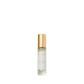 A small glass bottle of Floris London White Rose - Eau de Toilette, a vegan perfume with a gold cap, shown against a plain white background.